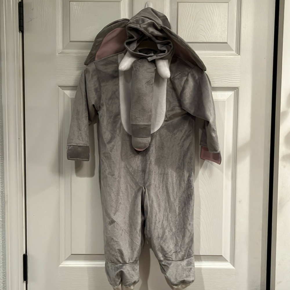 Rubie’s Costumes brand size 12-18 months gray elephant costume